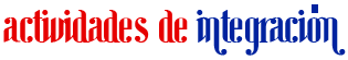 actividades de integración