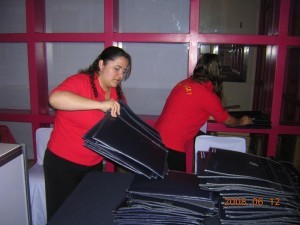 Organización de expos